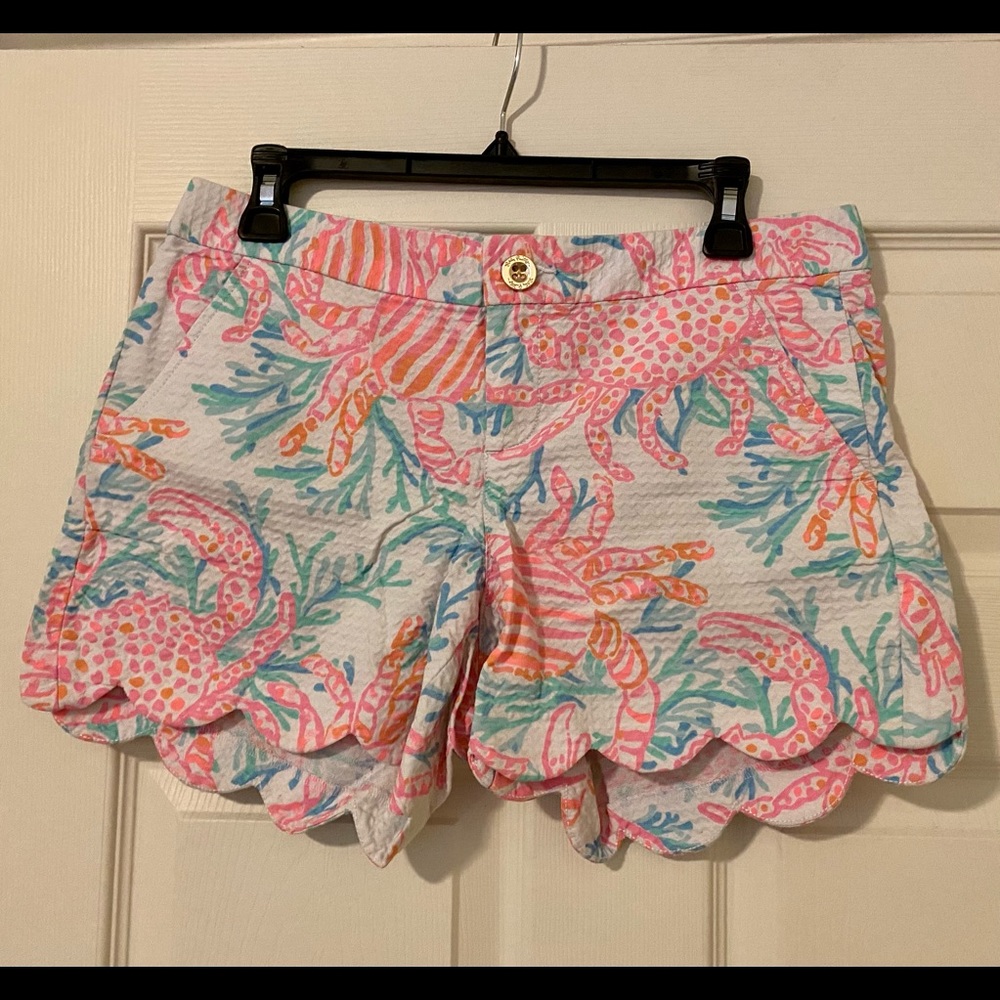 Lilly Pulitzer Buttercup Scalloped Short 5”